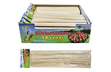 Load image into Gallery viewer, Diamond Visions 01-1780 Bamboo Skewers Multipack Set (3 Packs- 240 Skewers)
