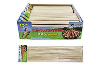 Diamond Visions 01-1780 Bamboo Skewers Multipack Set (3 Packs- 240 Skewers)
