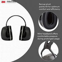 Load image into Gallery viewer, Peltor X5A Over-the-Head Ear Muffs, Noise Protection, NRR 31 dB, Construction, Manufacturing, Automotive, Woodworking, Heavy Engineering, Mining
