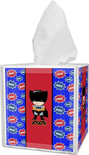 Load image into Gallery viewer, RNK Shops Superhero Tissue Box Cover (Personalized)
