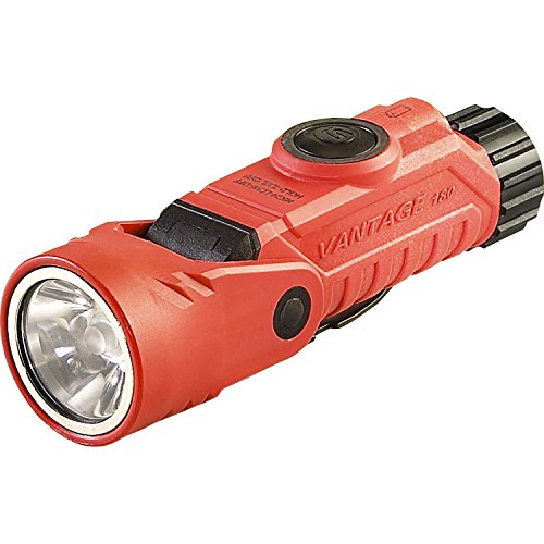 Streamlight 88902 Vantage 180 with LEDs-Includes Two Cr123A Lit, White/Blue