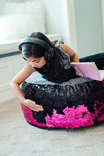 Load image into Gallery viewer, Animal Adventure Pouf, One Size, Pink/Black
