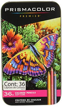 Load image into Gallery viewer, Prismacolor 92885T Premier Colored Pencils, Soft Core, 36 Piece
