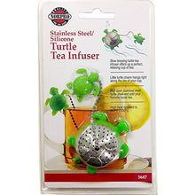Load image into Gallery viewer, Norpro NOR-5647 S/S Turtle Tea Infuser , Green
