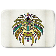 Load image into Gallery viewer, DiaNoche Designs Memory Foam Bath or Kitchen Mats by Pom Graphic Design - Emperor Tribal Lion I, Large 36 x 24 in
