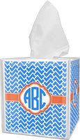 RNK Shops Zigzag Tissue Box Cover (Personalized)