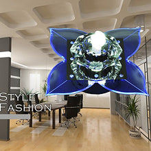 Load image into Gallery viewer, White Modern Clover Shape LED Crystal Ceiling Light Indoor Fixture Lamp by 24/7 store
