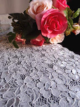 Load image into Gallery viewer, PaperLanternStore.com Vintage White Lace Style No.2 Table Runner (12 x 108)
