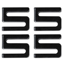 Load image into Gallery viewer, Alera ALE Wire Shelving S Hooks, Metal, Black (Pack of 4 Hooks)
