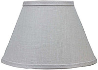 AHS Lighting SD1565-12WE Mix 'N Match Empire Lampshade with Washer Fitter, 12-Inches, Bone Linen