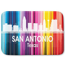 Load image into Gallery viewer, DiaNoche Designs Memory Foam Bath or Kitchen Mats by Angelina Vick - City II San Antonio Texas, Large 36 x 24 in
