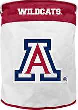 Load image into Gallery viewer, NCAA Arizona Wild Cats Canvas Laundry Basket with Braided Rope Handles
