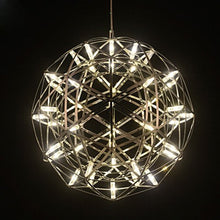Load image into Gallery viewer, LUMINTURS Luxury 6W 8inch 8&quot; LED Firework Pendant Ceiling Lamp Ball-Shade Art-Deco Hanging Light
