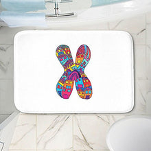 Load image into Gallery viewer, DiaNoche Designs Memory Foam Bath or Kitchen Mats by Dora Ficher - Letter X, Large 36 x 24 in
