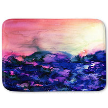 Load image into Gallery viewer, DiaNoche Designs Memory Foam Bath or Kitchen Mats by Julia Di Sano - Into the Eye Pink Indigo, Large 36 x 24 in
