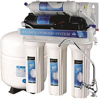 5 Stage Reverse Osmosis with Booster Pump - RO Water Filter System (50 GPD)