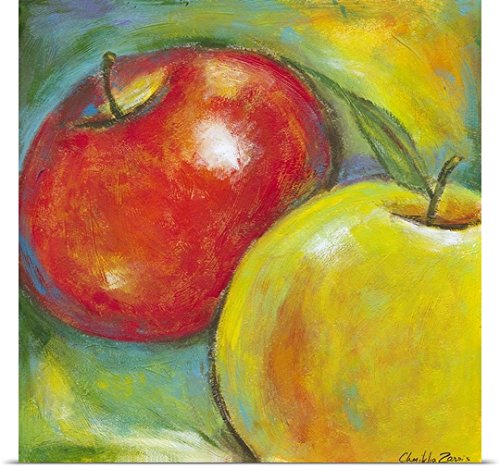 GREATBIGCANVAS Entitled Abstract Fruits IV Poster Print, 48