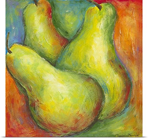 GREATBIGCANVAS Entitled Abstract Fruits I Poster Print, 48