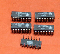 S.U.R. & R Tools KM555LA4 Analogue SN74LS10 IC/Microchip USSR 50 pcs