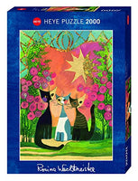 Heye Roses Stamped Puzzles (2000-Piece, Multi-Colour)