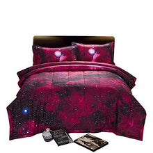 Load image into Gallery viewer, A Nice Night 3D Galaxy Blanket Comforter Bedding Sets Home Textile with Comforter Pillowcase
