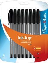 Load image into Gallery viewer, Paper Mate InkJoy 100ST Ballpoint Pen, Medium, Black, Set of 8 (1819485)
