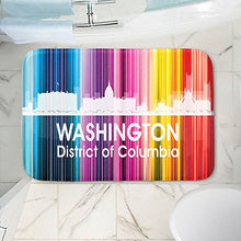 Load image into Gallery viewer, DiaNoche Designs Memory Foam Bath or Kitchen Mats by Angelina Vick - City II Washington DC, Large 36 x 24 in
