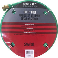 Swan Products SN58R015 Utility Lightweight Leader Hose 15' x 5/8