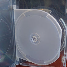 Load image into Gallery viewer, 5 Pk Viva New 14mm 2 DVD Case Super Clear Eco-Box Solid Double Discs Holder with Flap
