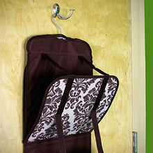 Load image into Gallery viewer, Travelon Hanging Handbag Organizer - Set of 2 (Chocolate Damask)
