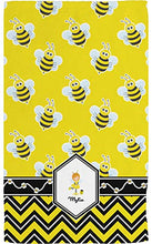 Load image into Gallery viewer, YouCustomizeIt Buzzing Bee Hand Towel - Full Print (Personalized)
