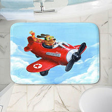 Load image into Gallery viewer, DiaNoche Designs Memory Foam Bath or Kitchen Mats by Gabe Cunnett - Wing It, Large 36 x 24 in
