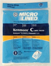 Load image into Gallery viewer, Home Care Products Kenmore 5055/50558 Micro Lined Paper Vacuum Bag, 3-Pack
