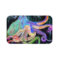 Starchild's Designs Colorful Octopus Bath Mat Non Slip (Large 34 by 21