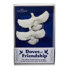 Load image into Gallery viewer, Kurt Adler 4.5&quot; Resin Friendship Dove Ornament Set of 2
