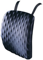 Kensington Halfback Pad, Chair Pad for Spine Comfort and Support, in Black (L82021B)