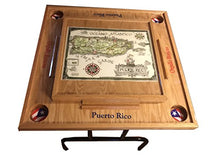 Load image into Gallery viewer, Puerto Rico Domino Table with the Map Classic
