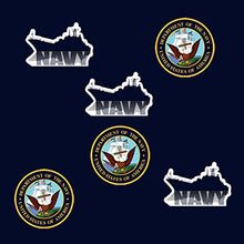 Load image into Gallery viewer, US NAVY DECO FETTI (24 PIECE/PKG)
