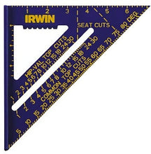 Load image into Gallery viewer, IRWIN Tools Rafter Square, Hi-Contrast Aluminum, Blue , 7-Inch (1794463)
