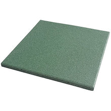 Load image into Gallery viewer, Rubber-Cal &quot;Eco-Safety&quot; Interlocking Playground Tiles - 2.50 x 19.5 x 19.5 inch - 4 Pack - 11 Square Feet Coverage - Green (04-126-GR-4pk)

