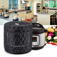 Load image into Gallery viewer, WERSEA Appliance Cover for 6 Quart Instant Pot and Electric Pressure Cooker with Front Pocket for Accessories
