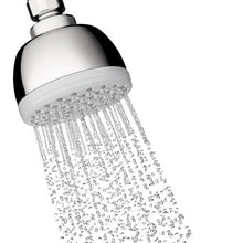 Load image into Gallery viewer, hansgrohe Croma 3-inch Showerhead Easy Install Modern 1-Spray Full Easy Clean with QuickClean in Chrome, 28492001

