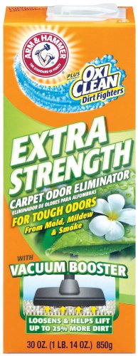 Arm & Hammer Extra Strength Odor Eliminator for Carpet and Room, 30 Ounce