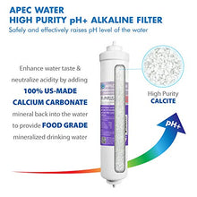 Load image into Gallery viewer, APEC Water Systems Top Tier Supreme Certified Alkaline Mineral pH+ High Flow 90 GPD 6-Stage Ultra Safe Reverse Osmosis Drinking Water Filter System (Ultimate RO-PH90), Dimensions: 15&quot; w x 7&quot; d x 18&quot; h

