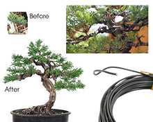 Load image into Gallery viewer, Ace Select 3 Pieces 10m Bonsai Wire Craft Aluminium Wire Bonsai Training Tools - Black (1.0 mm / 1.5 mm / 2.0 mm, 10m for Each Size)
