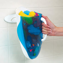 Load image into Gallery viewer, Munchkin Scoop Drain and Store Bath Toy Organizer, Blue

