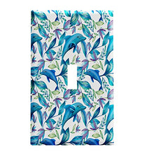 Load image into Gallery viewer, Tropical Dolphins Switchplate - Switch Plate Cover
