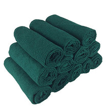 Load image into Gallery viewer, Arkwright Bleach Safe Salon Towels Pack of 12 (16 x 28 inch, Hunter Green)
