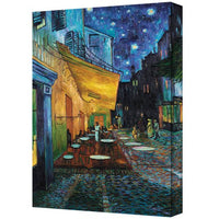 The Art Wall Vincent Van Gogh The Cafe Terrace on The Place du Fourm, 12 by 18-Inch Arles Gallery Wrapped Canvas