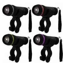 Load image into Gallery viewer, 1 Bike LED Tail Flashlight Bicycle Head Light Torch Lamp Safety Waterproof Mount
